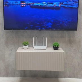 Тумба подвесная под ТВ LINES MTV1-MA 750 Бежевый (Леда-М 10.1.5) в Ханты-Мансийске - hanty-mansiysk.mebel24.online | фото 5