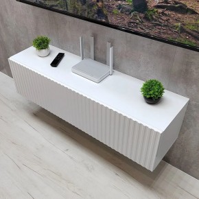 Тумба подвесная под ТВ LINES MTV4-MA 1150 Белый глянец (Белый-M 10.1.1) в Ханты-Мансийске - hanty-mansiysk.mebel24.online | фото 8