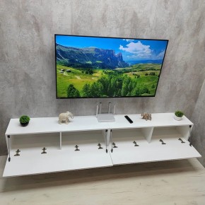 Тумба подвесная под ТВ LINES MTV4-MA 1150 Белый матовый (Белый-M 10.1.2) в Ханты-Мансийске - hanty-mansiysk.mebel24.online | фото 11
