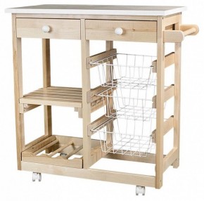 Тумба с баром и корзинами Мебелик в Ханты-Мансийске - hanty-mansiysk.mebel24.online | фото