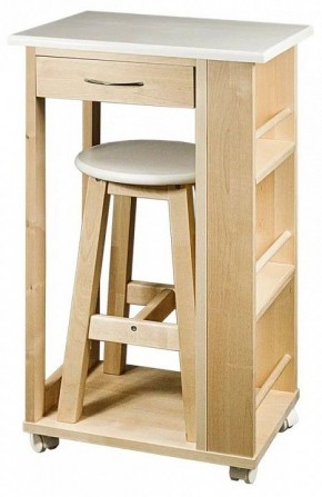 Тумба с табуретом Мебелик в Ханты-Мансийске - hanty-mansiysk.mebel24.online | фото 8