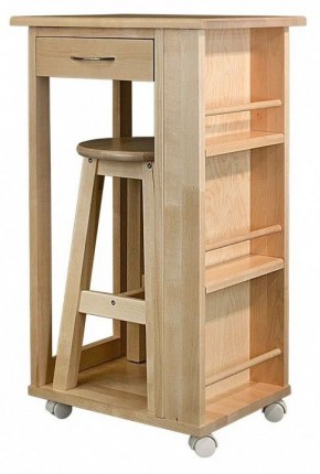 Тумба с табуретом Мебелик в Ханты-Мансийске - hanty-mansiysk.mebel24.online | фото 2