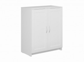 Тумба СИРИУС двухдверная, цвет белый в Ханты-Мансийске - hanty-mansiysk.mebel24.online | фото