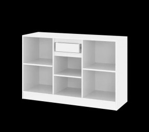 Тумба ТВ малая Парус (Белый/Графит) в Ханты-Мансийске - hanty-mansiysk.mebel24.online | фото 5