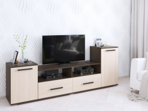 Тумба ТВ Парус-2 венге/дуб молочный в Ханты-Мансийске - hanty-mansiysk.mebel24.online | фото