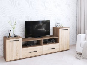Тумба ТВ Парус-2 ясень шимо/дуб сонома в Ханты-Мансийске - hanty-mansiysk.mebel24.online | фото