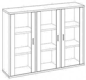 Тумба-витрина Домино СУ(ш3в1)+3ФС в Ханты-Мансийске - hanty-mansiysk.mebel24.online | фото 3