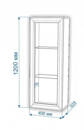 Тумба-витрина Нобиле ПНВ-ФС в Ханты-Мансийске - hanty-mansiysk.mebel24.online | фото 2