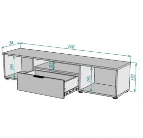 ТВ тумба TV10 в Ханты-Мансийске - hanty-mansiysk.mebel24.online | фото 2