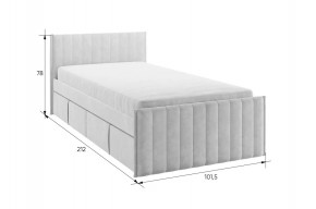 ТВИКС Кровать с ящиками 900 в Ханты-Мансийске - hanty-mansiysk.mebel24.online | фото 2
