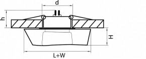 Встраиваемый светильник Lightstar Flutto 006430 в Ханты-Мансийске - hanty-mansiysk.mebel24.online | фото 3