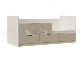 ЮНИОР-4 Кровать 1800 (Шарли Мокко) в Ханты-Мансийске - hanty-mansiysk.mebel24.online | фото