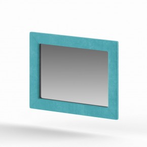 Зеркало прямоугольное Plaza в ткани велюр Enigma в Ханты-Мансийске - hanty-mansiysk.mebel24.online | фото